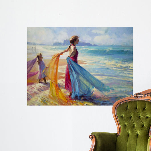 Into Surf Wall Decal