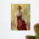 Girl Copper Dress 1 Wall Decal