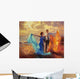Evening Waltz Wall Decal