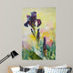 Purple Iris Wall Decal Design 2