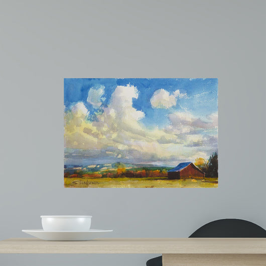 Lonesome Barn Wall Decal