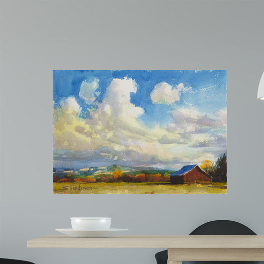 Lonesome Barn Wall Decal