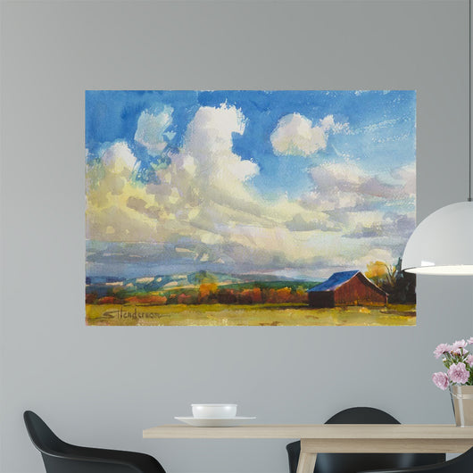 Lonesome Barn Wall Decal