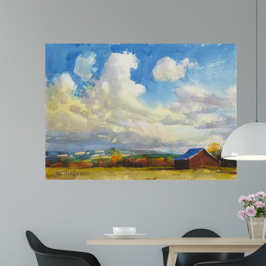 Lonesome Barn Wall Decal