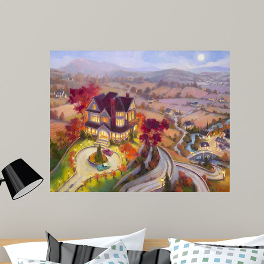 Autumn Moon Wall Decal