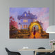 Lady Waiting Wall Decal