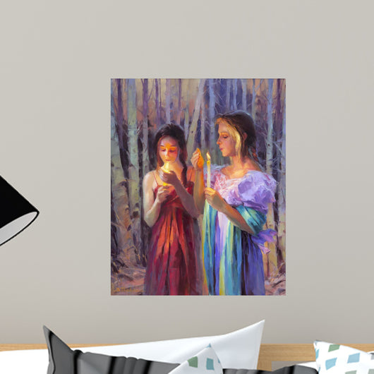 Light Forest Wall Decal