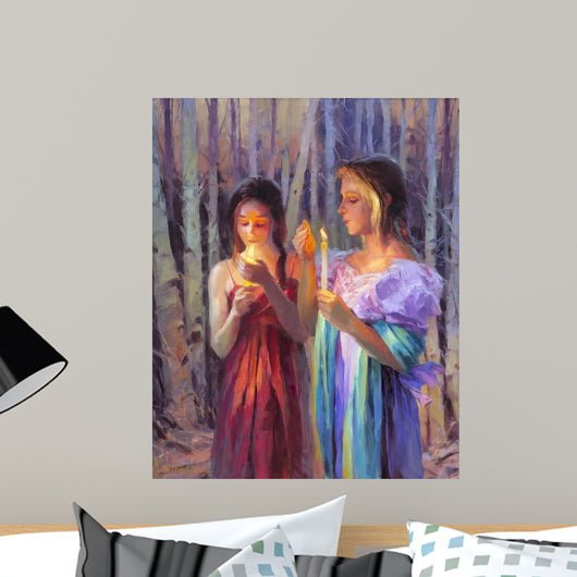 Light Forest Wall Decal