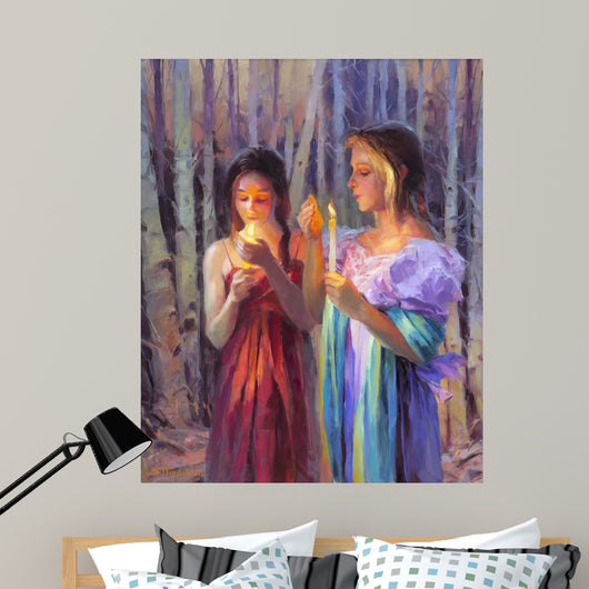 Light Forest Wall Decal