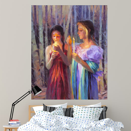Light Forest Wall Decal