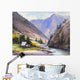 Along Salmon River Wall Decal