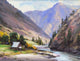 Along Salmon River Wall Decal
