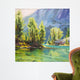 Shades Turquoise Wall Decal