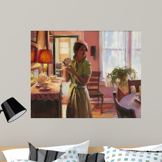 Midday Tea Wall Decal