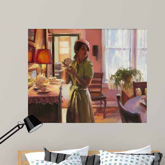 Midday Tea Wall Decal