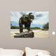 Soldier Dressed Bomb Suit Wall Decal