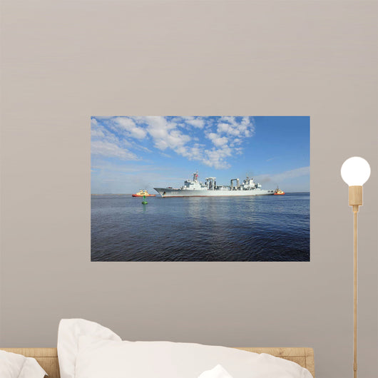 Chinese Fuchi-class Oiler Qiandaohu Wall Decal