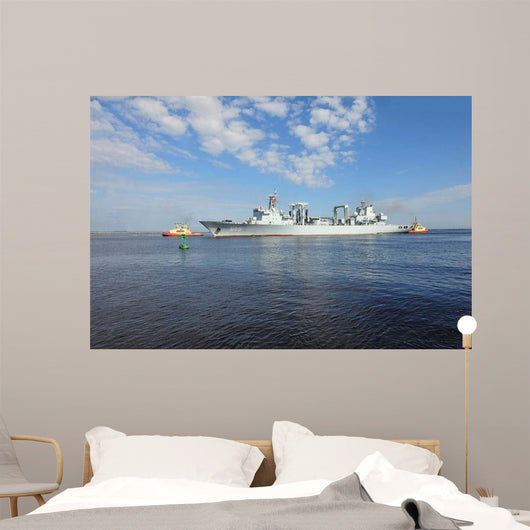 Chinese Fuchi-class Oiler Qiandaohu Wall Decal