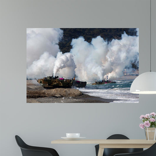Korean Amphibious Assault Vehicles Wall Decal