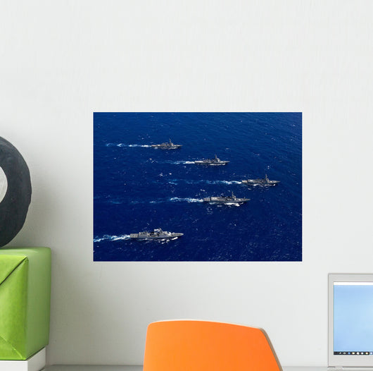 Formation Warships from Us Wall Decal Design 2
