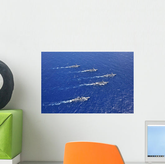 Formation Warships from Us Wall Decal Design 1