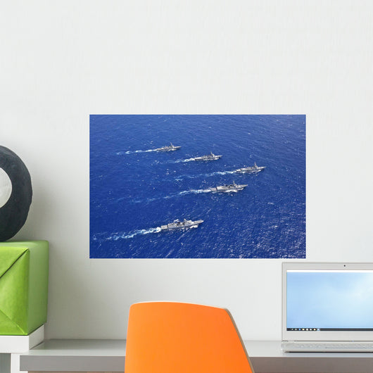 Formation Warships from Us Wall Decal Design 1