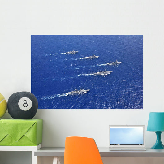 Formation Warships from Us Wall Decal Design 1