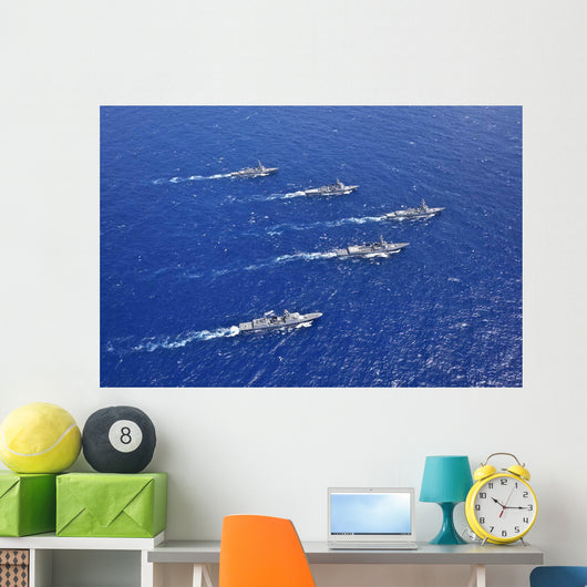 Formation Warships from Us Wall Decal Design 1