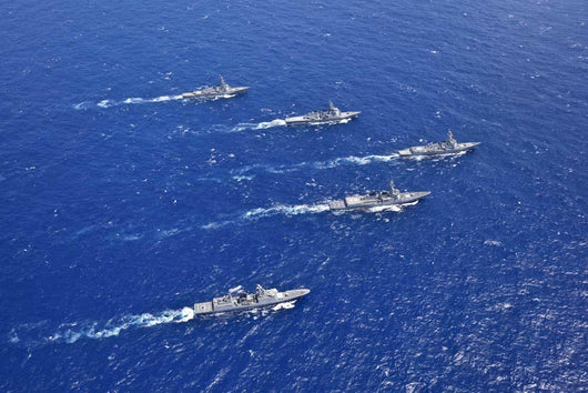 Formation Warships from Us Wall Decal Design 1