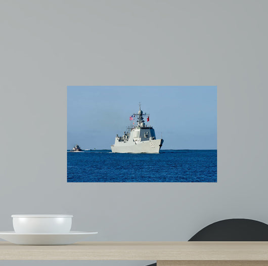 Guided-missile Destroyer Xian Chinese Wall Decal