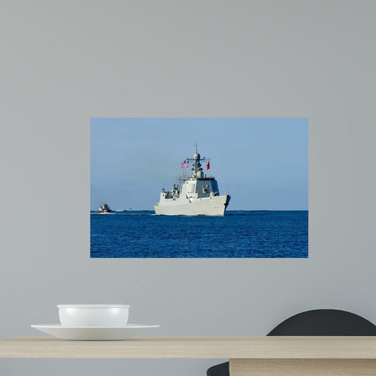 Guided-missile Destroyer Xian Chinese Wall Decal