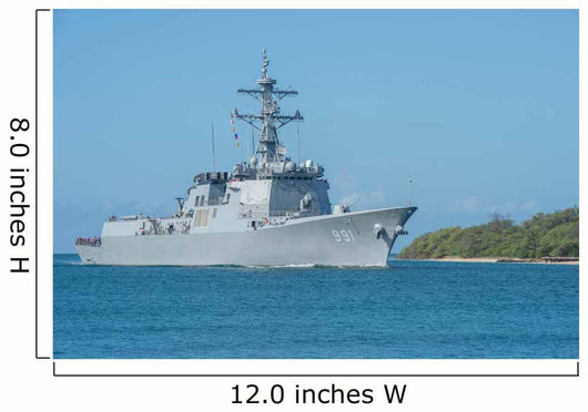 Republic Korea Navy Guided-missile Wall Decal Design 2