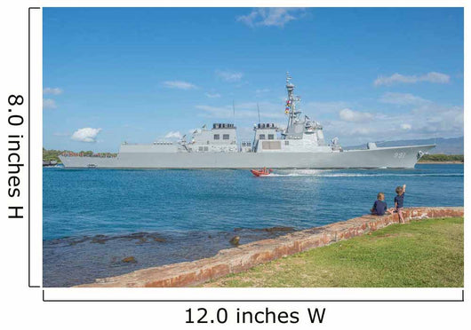 Republic Korea Navy Guided-missile Wall Decal Design 1