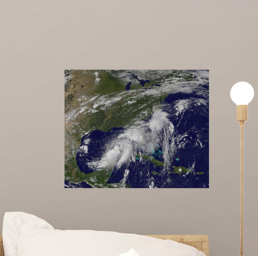 Tropical Storm Hermine Gulf Wall Decal