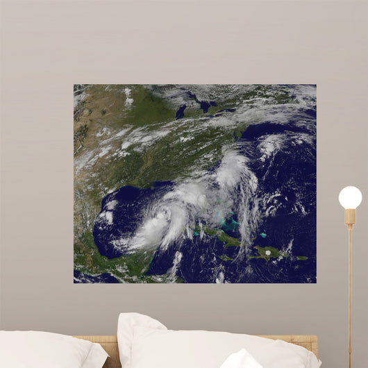 Tropical Storm Hermine Gulf Wall Decal