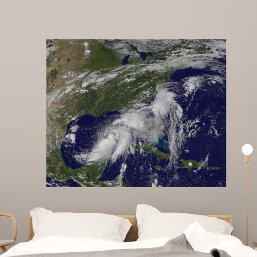 Tropical Storm Hermine Gulf Wall Decal