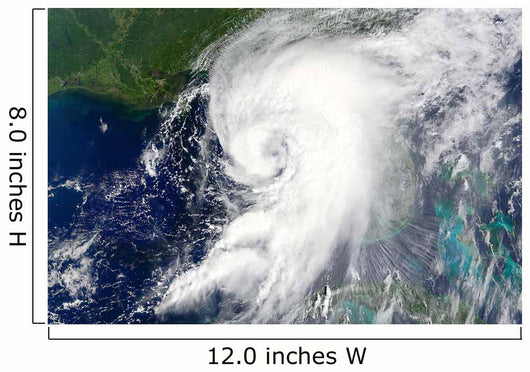 Hurricane Hermine Churning toward Wall Decal