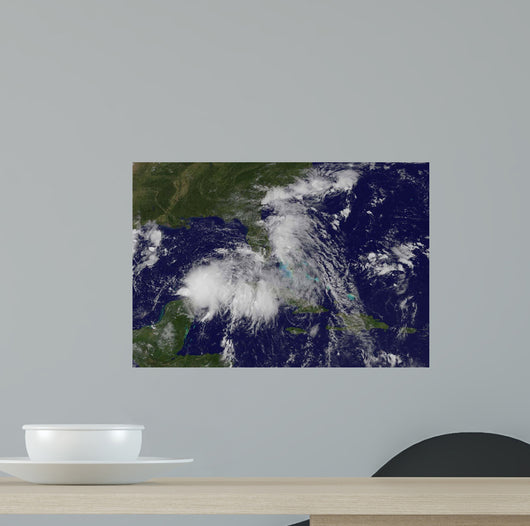 Tropical Depression 9 Southeastern Wall Decal