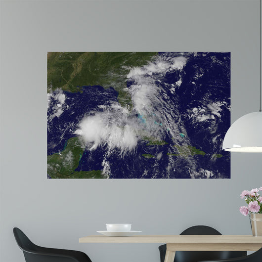 Tropical Depression 9 Southeastern Wall Decal