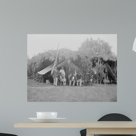 Officers 4th New Jersey Wall Decal