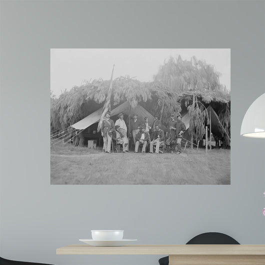 Officers 4th New Jersey Wall Decal