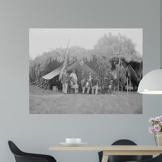 Officers 4th New Jersey Wall Decal