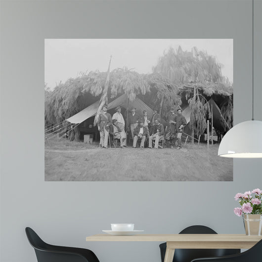 Officers 4th New Jersey Wall Decal
