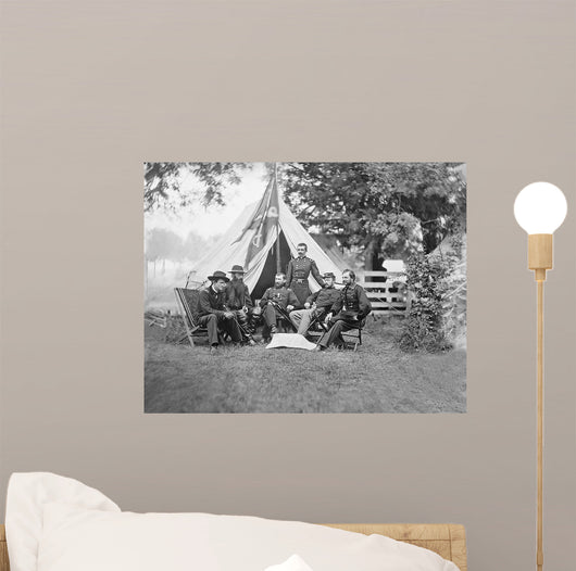 American Civil War Generals Wall Decal