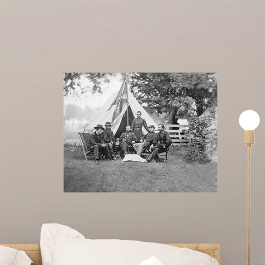 American Civil War Generals Wall Decal