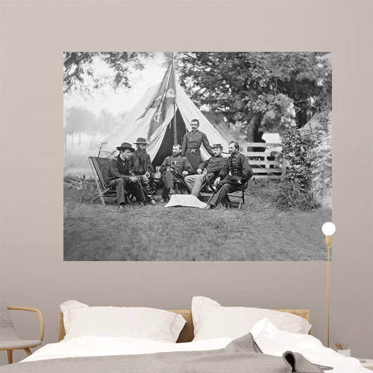 American Civil War Generals Wall Decal