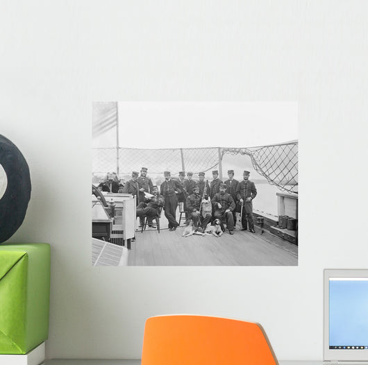 Deck Uss Monitor James Wall Decal