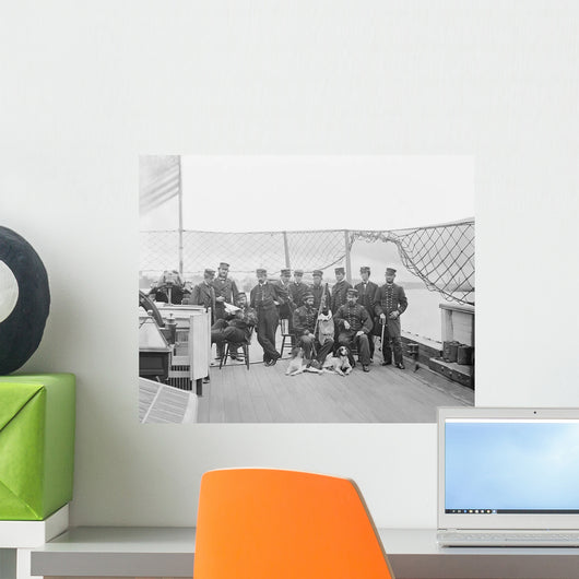 Deck Uss Monitor James Wall Decal