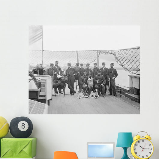 Deck Uss Monitor James Wall Decal