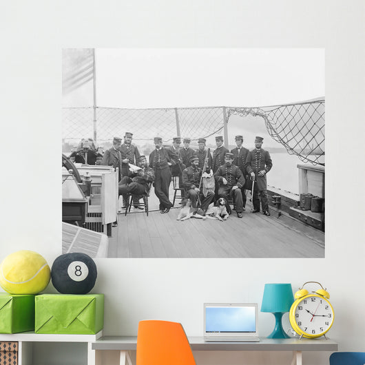 Deck Uss Monitor James Wall Decal